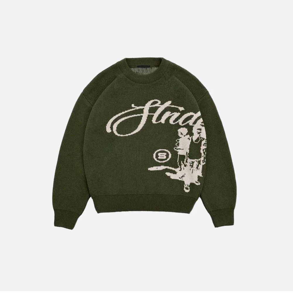 NWT Men’s Daxuen sweater Size 16 Color Green